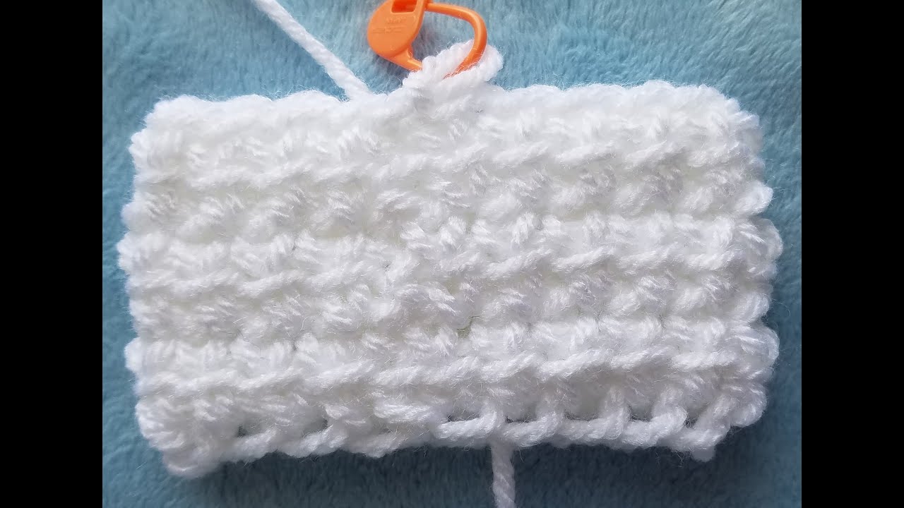 HOW TO CROCHET: Like Knitting Tunisian Linked Double Crochet INVISIBLE JOIN by Cheryl Dee Crochet