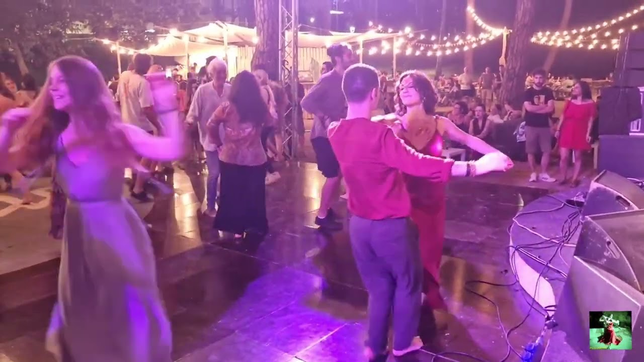 Pizzica di Copertino a Roma all'Aniene Festival2022 - Fratelli Giumentaro