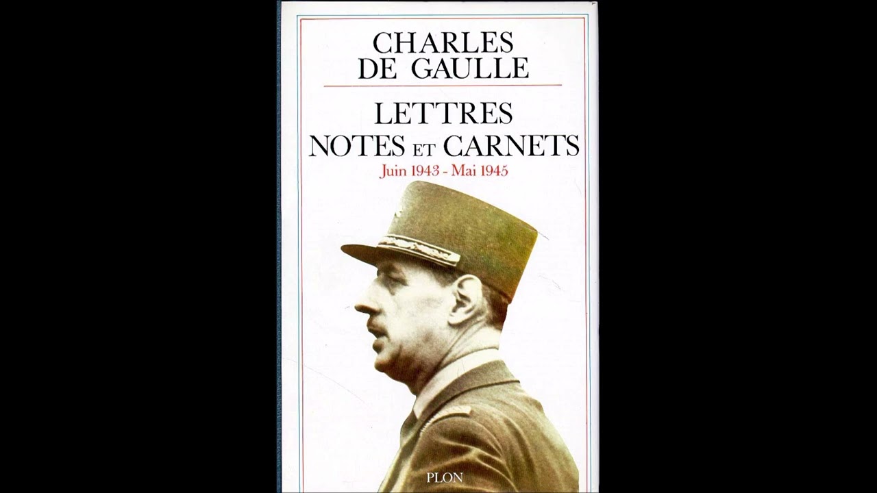 1943. 22 d&eacute;cembre. Lettre du G&eacute;n&eacute;ral de Gaulle au C.F.L.N.