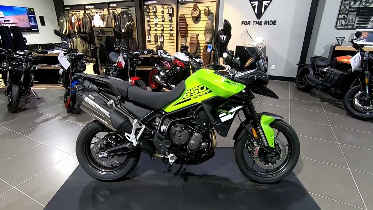New 2025 Triumph Tiger 850 Sport Motorcycle For Sale In Mooresville, NC