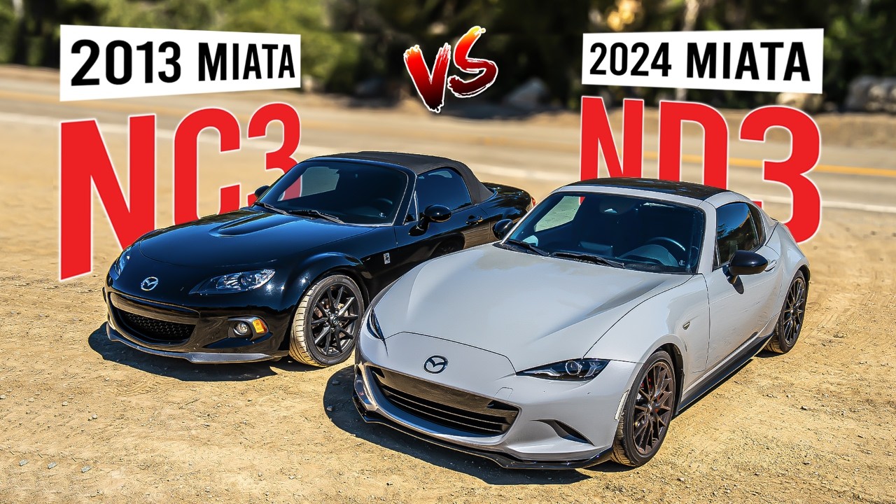 2024 Mazda MX-5 Miata ND3 Club vs 2013 NC3 Club | Did I Make a Mistake?