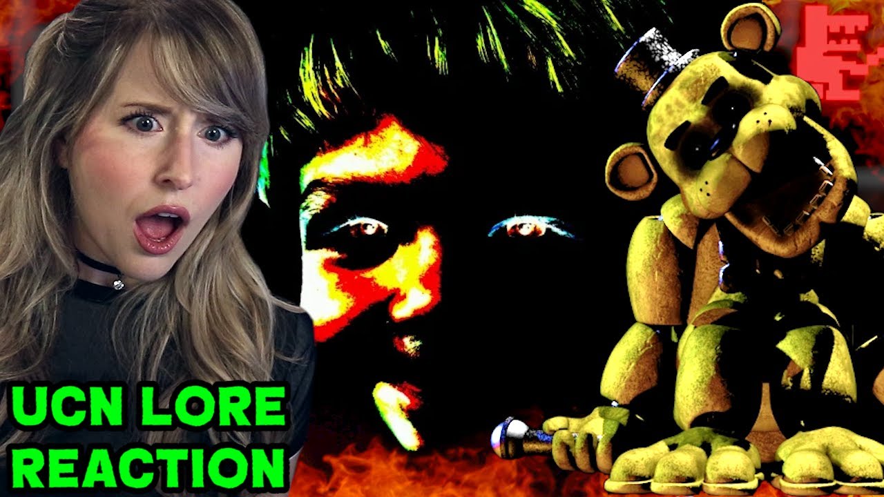 NEW FNAF FAN REACTS TO ULTIMATE CUSTOM NIGHT LORE (FIVE NIGHTS AT FREDDY'S)