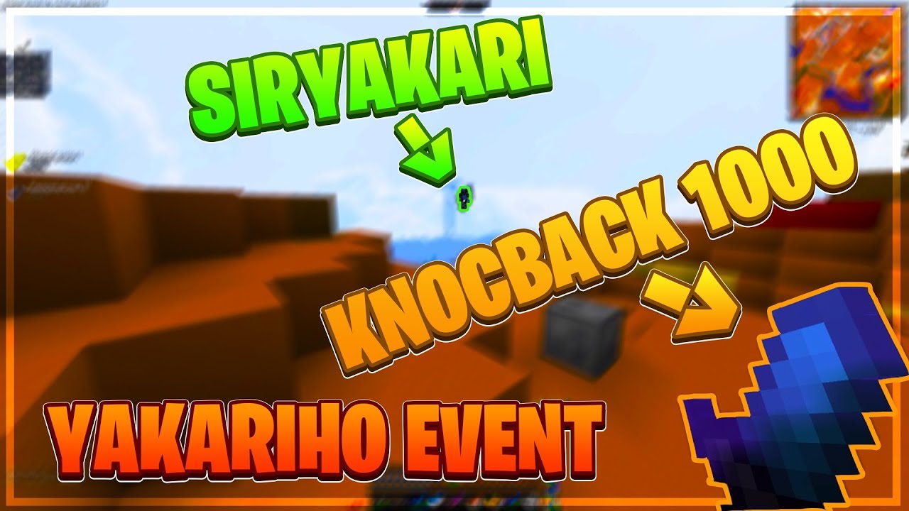 YAKARIHO modovaný UHC event s nejvíc OP enchanty!!!