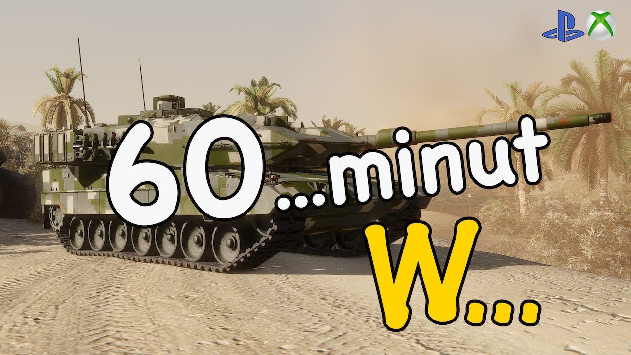 60 minut w Leopard 2A5 live World of Tanks Xbox Series X/Ps5