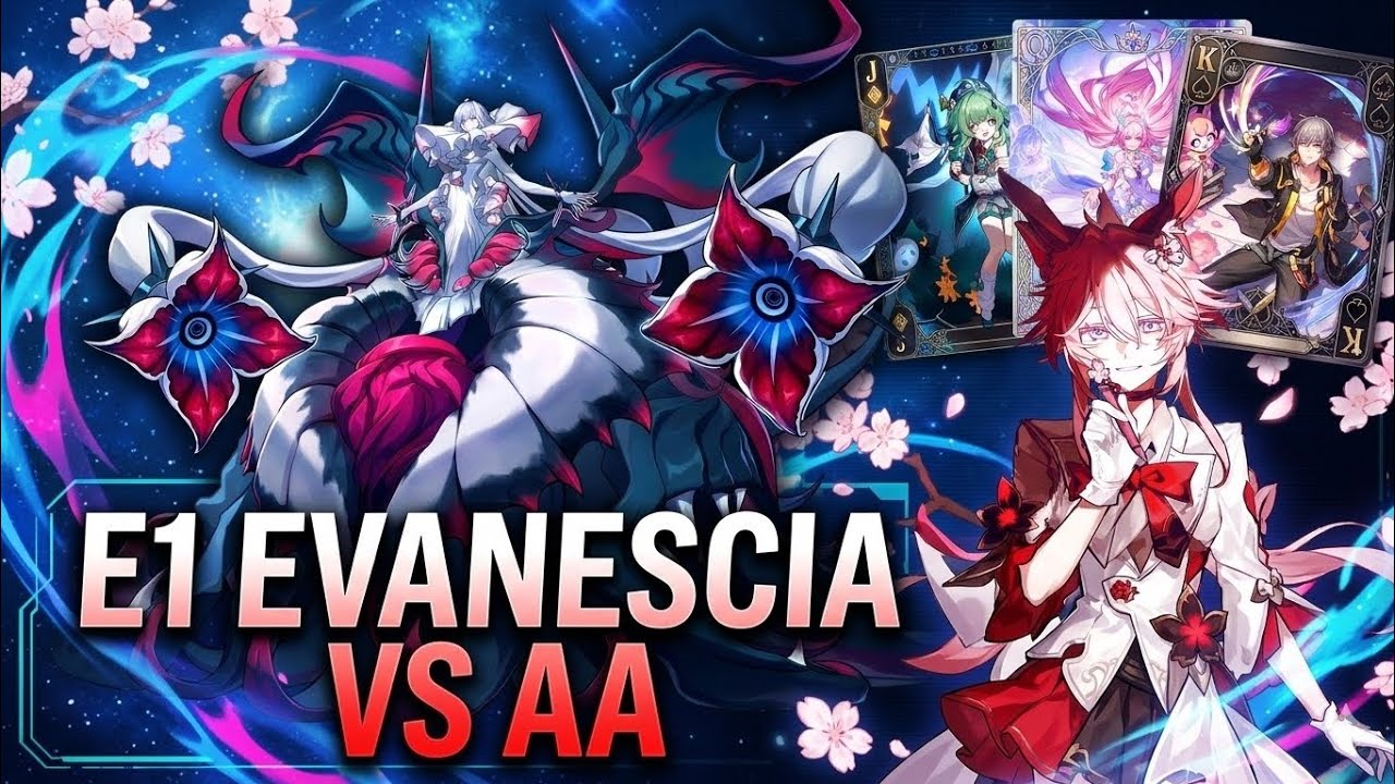 [HSR 4.2 V1] E6 Cyrene x E1 Evanescia Vs AA 4.2 King in Check 