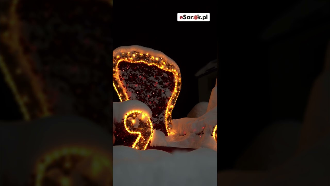 GMINA ZAG&Oacute;RZ: Zimowa noc w obiektywie