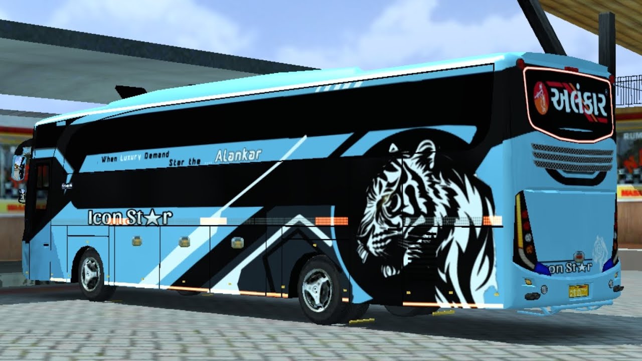 alankar icon star bus livery &hearts;️||#iconstar #alankarnewbus#alankarbuslivery#bus#gujratallbus#bussid