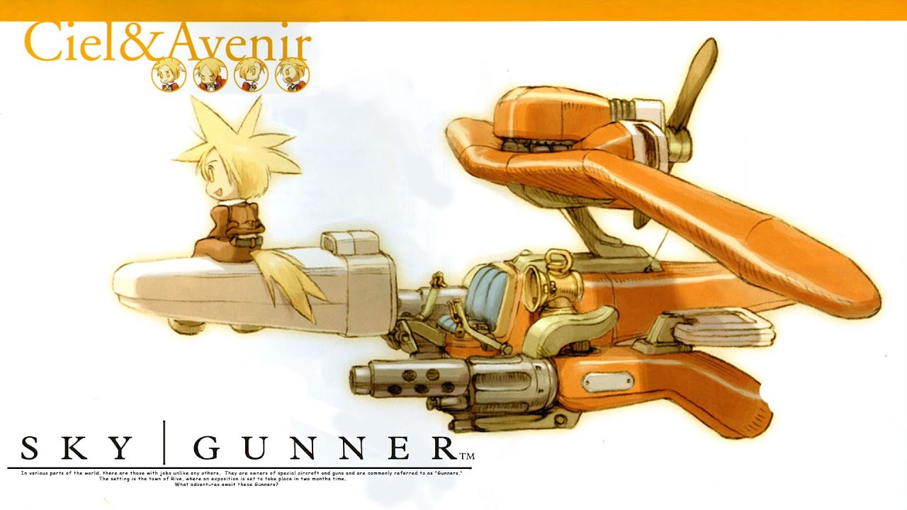 SkyGunner - Ciel's Story + Hidden Final Boss Rank SS - Eng Text w Japanese Dub