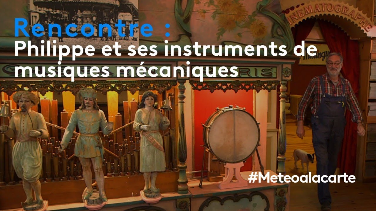 Rencontre : Philippe et ses instruments de musiques mécaniques