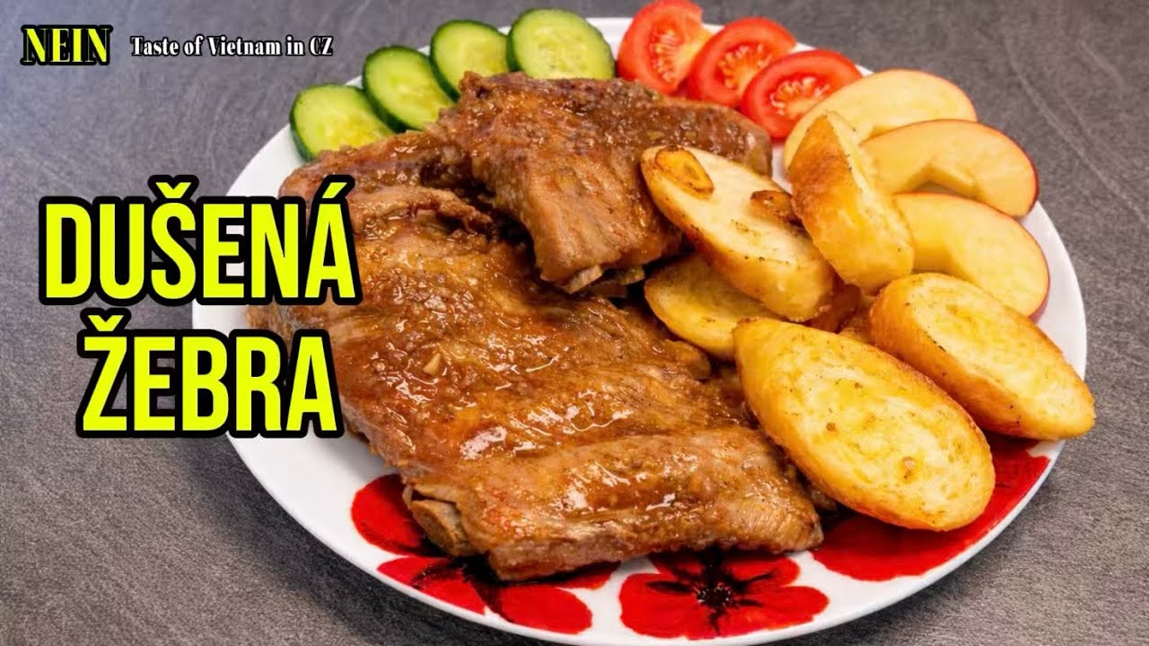 Vietnamská dušená vepřová žebra s Maggi | Měkká žebra v husté omáčce | Jednoduchý recept