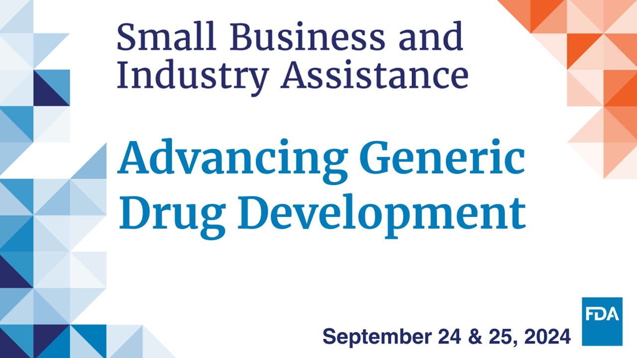 Advancing Generic Drug Development: Translating Science to Approval 2024 (Day 2)