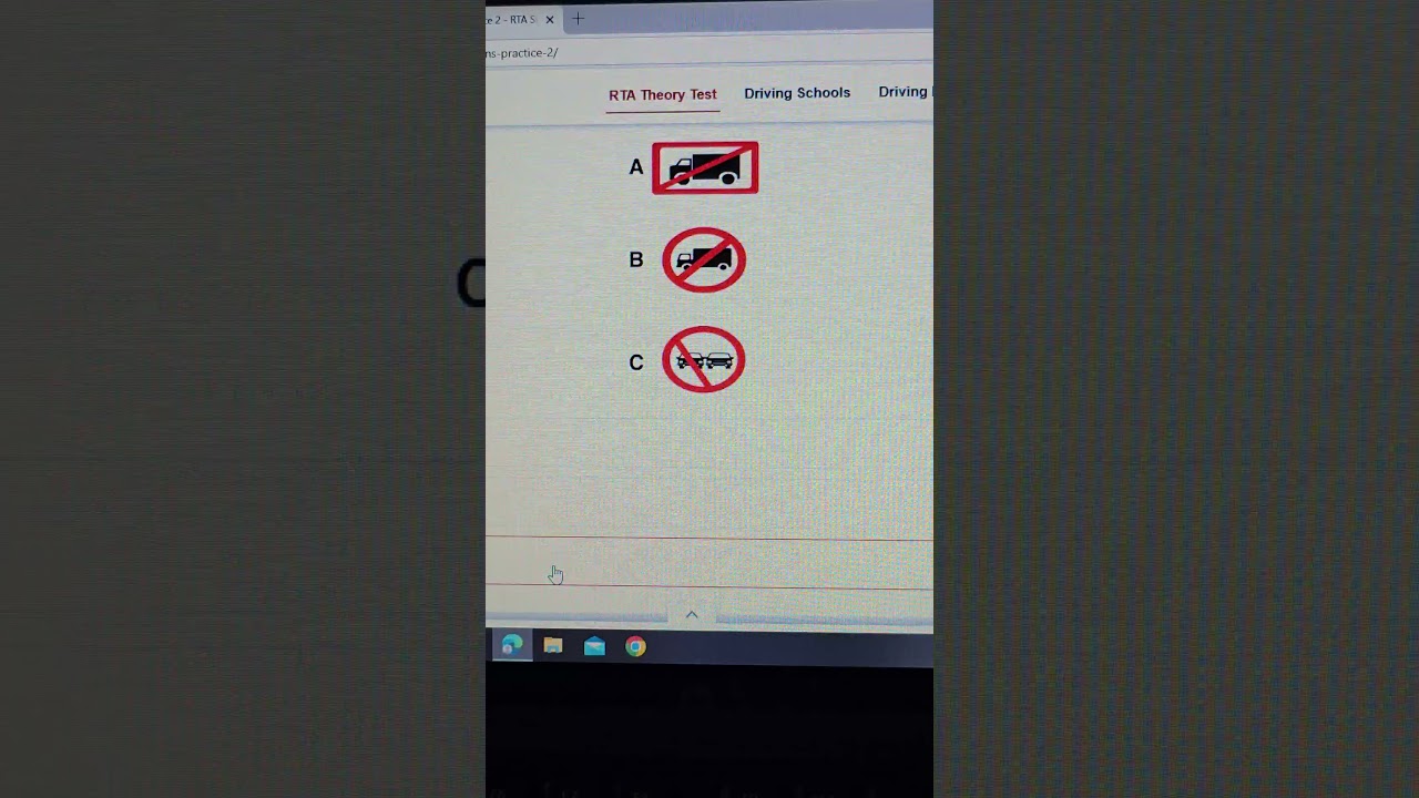 THEORY test practice | Dubai signal test | Dubai driving license