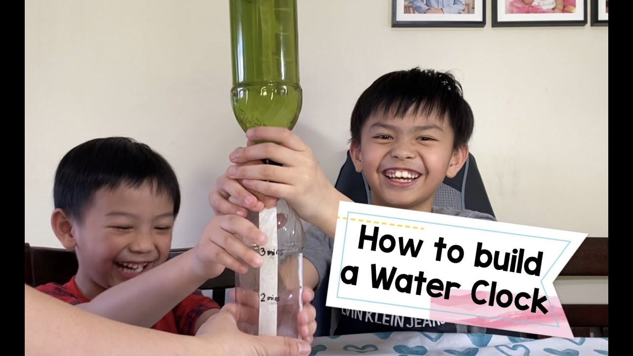 How to build a WATER CLOCK ⌛️ | R Home