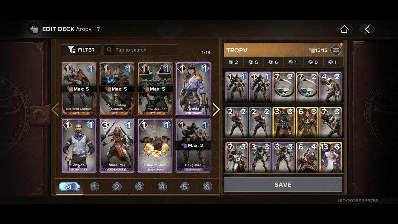 Best Deck Gameplay Analysis | Destiny Rising Shadowshaper Duels