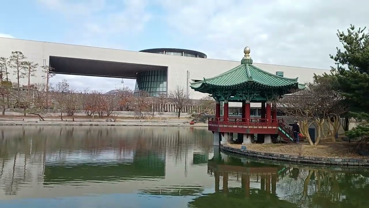 중앙박물관의 겨울 (2)