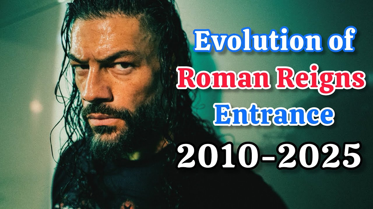Evolution of Roman Reigns Entrance (2010-2025)