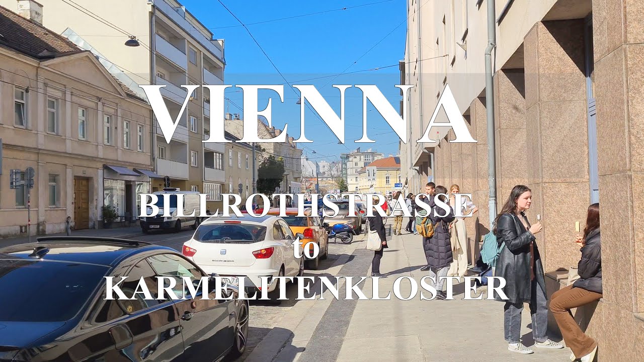 Billrothstrasse to Karmeliterkirche, D&ouml;bling, Vienna Walking Tour 4k 60fps