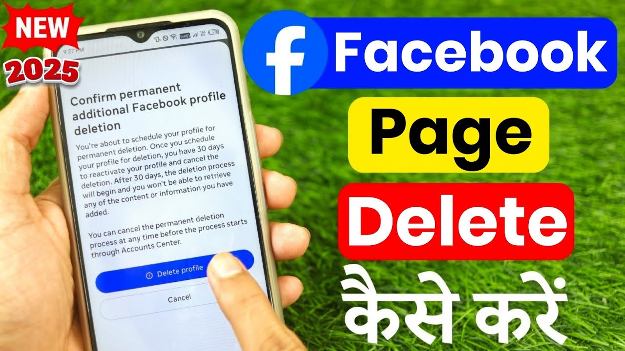 Facebook Page Delete Kaise Kare 2025 | How To Delete Facebook Page Permanently | Delete Fb Page
