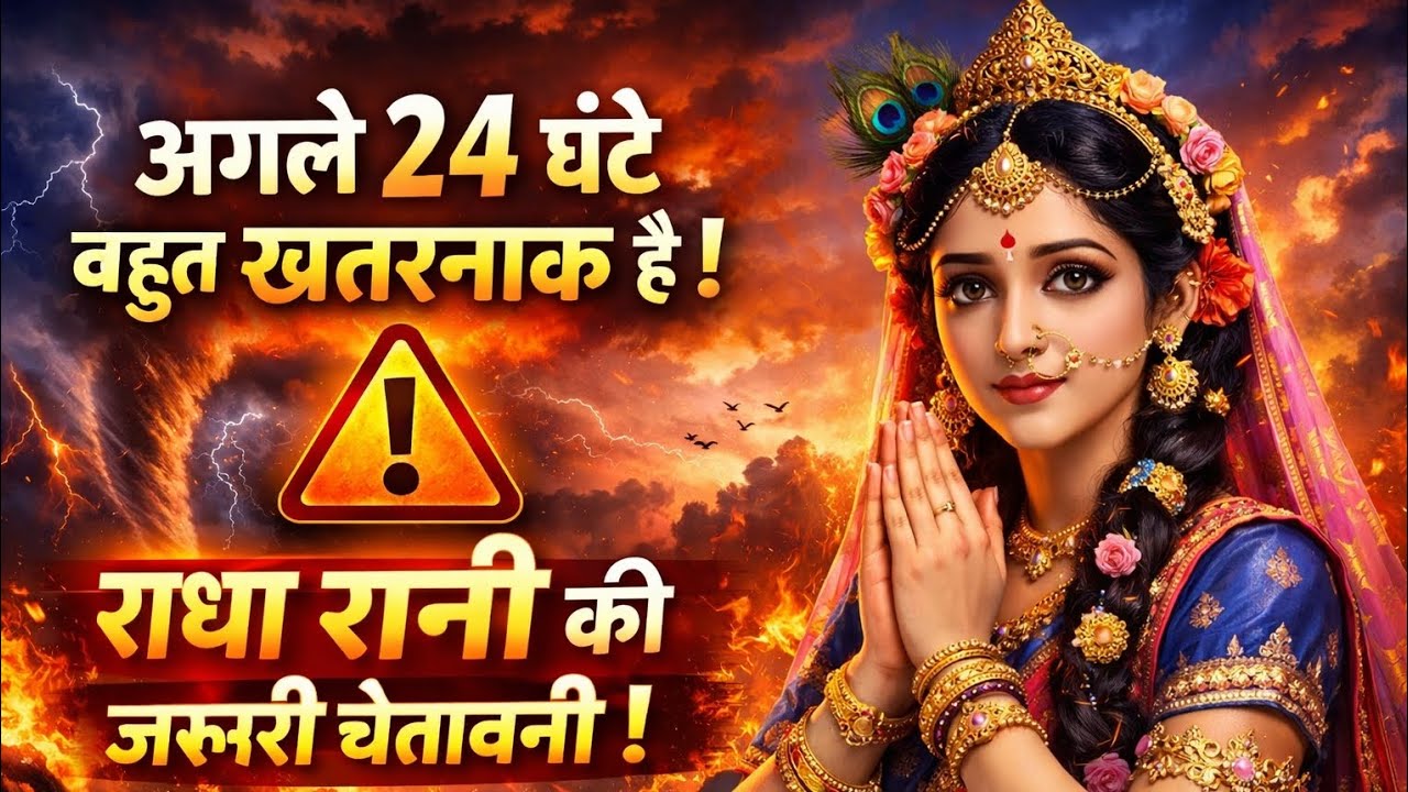 अगले 24 घंटे वहुत खतरनाक है !| Radharani ka ashirwad⁩ #motivation #maa