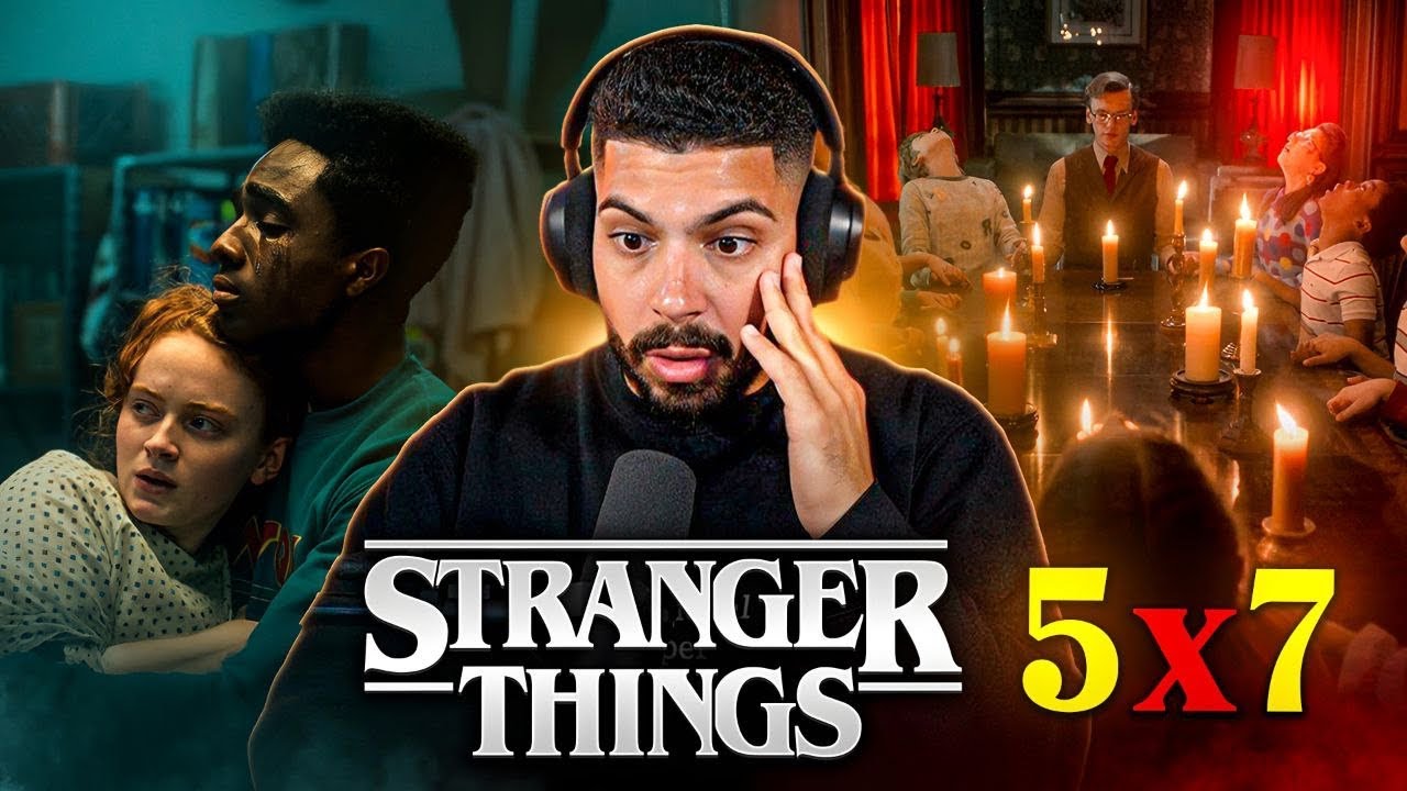 Реакция на 7 серию 5 сезона сериала «Очень странные дела»!! Netflix, том 2