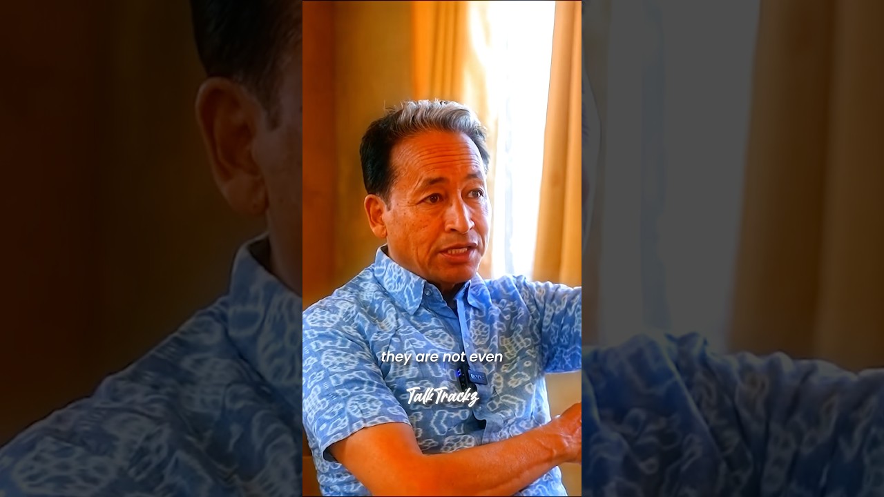 Sonam Wangchuk On Credibility Of CJP Protest 🤯 #cjpprotest #sonamwangchuk #cjp #podcast #shorts