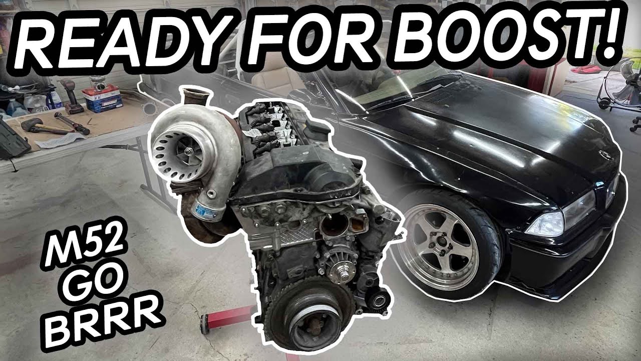 TURBO E36 M52 BUILD - M50 HEAD INSTALL! EP3