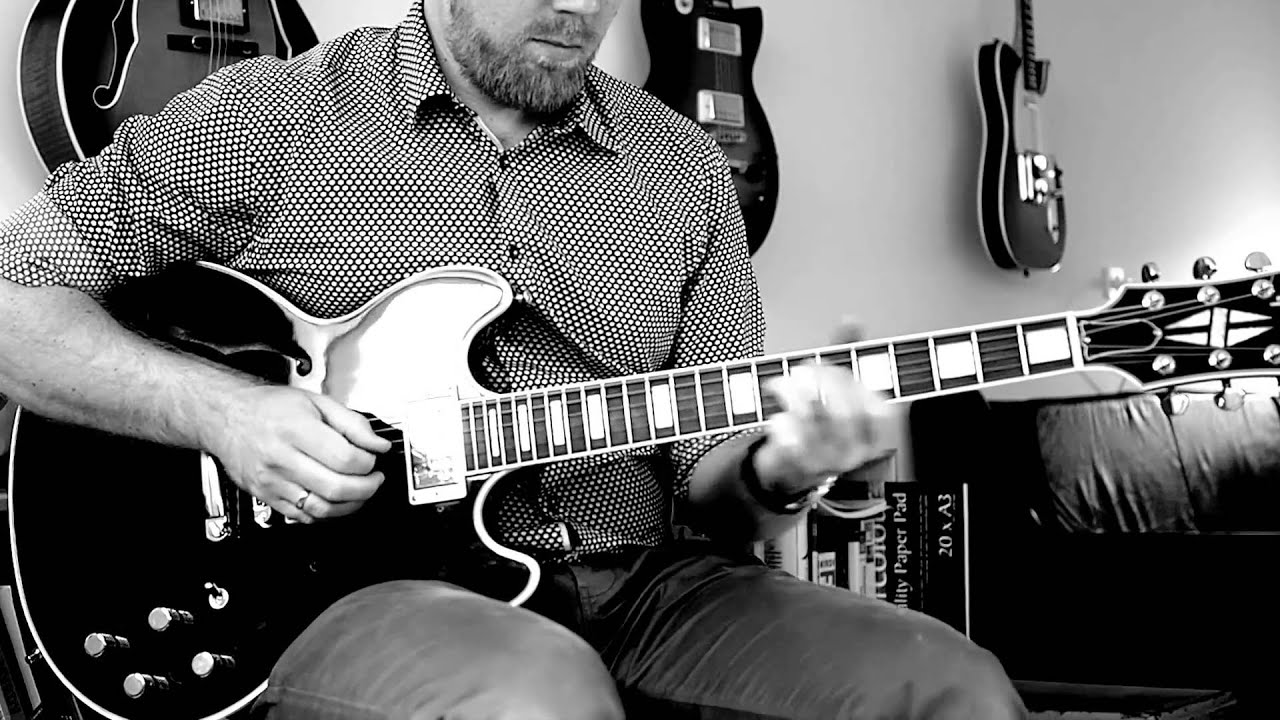 Alfons &Aring;berg theme (Georg Riedel), solo jazz guitar