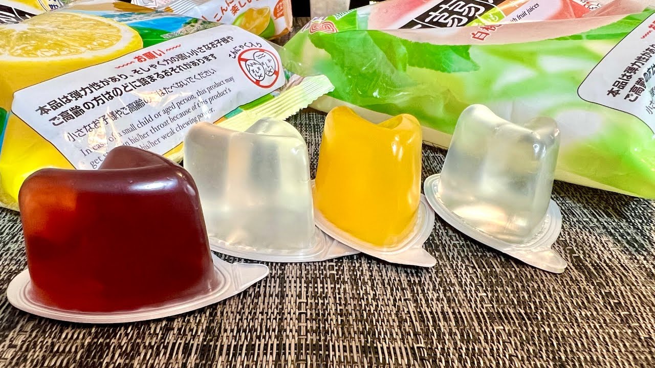Gelatine giapponesi di konnyaku