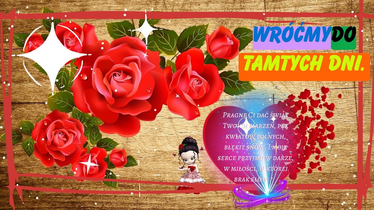 💋Wróćmy do tamtych dni 💔 Dajesz mi szczęście i radość. Jesteś moim światem, moim sercem i światłem.😌