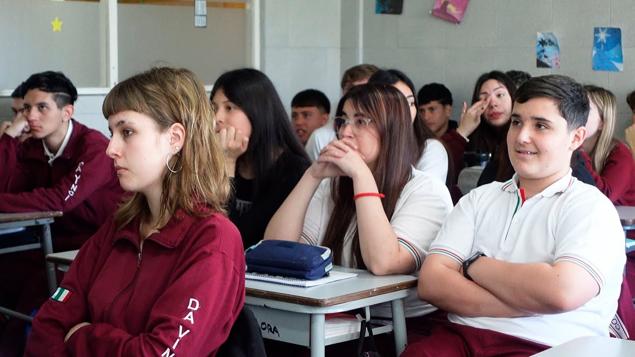 Encuentro virtual con escuela italiana de Bariloche - Colegio Leonardo Da Vinci