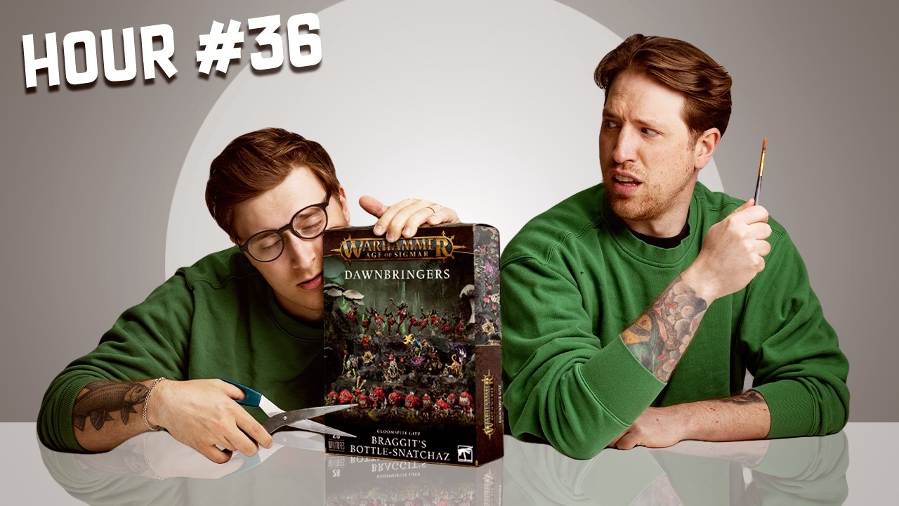 Two artists - 72 hour Warhammer conversion challenge