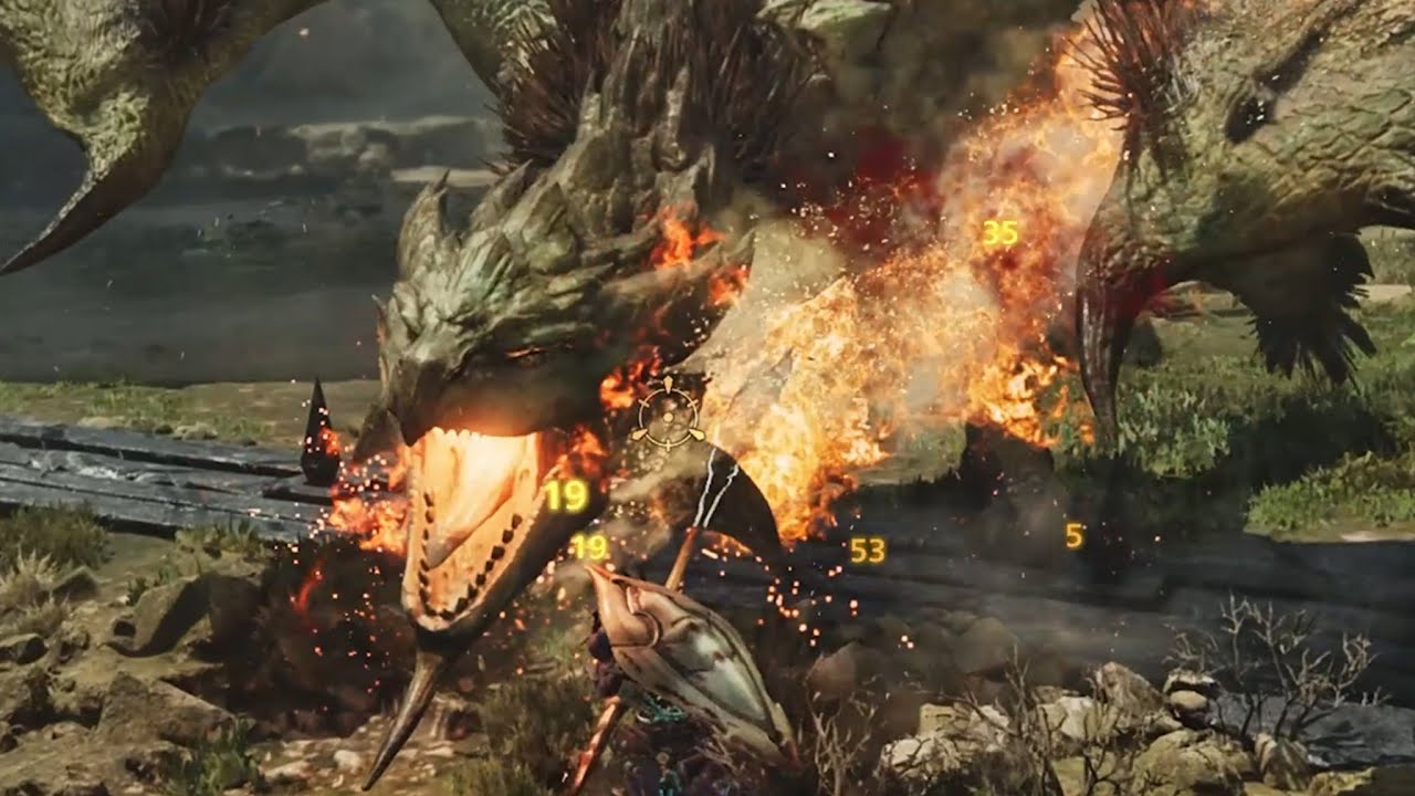 [3:47] Arena Rathian Solo with Gunlance | Monster Hunter Wilds