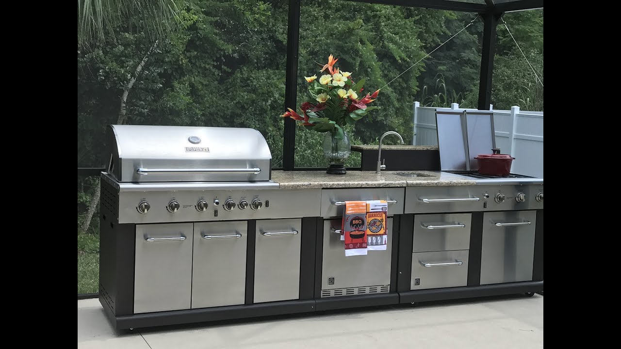 Outdoor Modular Kitchen Gas Grill/Putting Green from Lowe's (Part 3)!!!