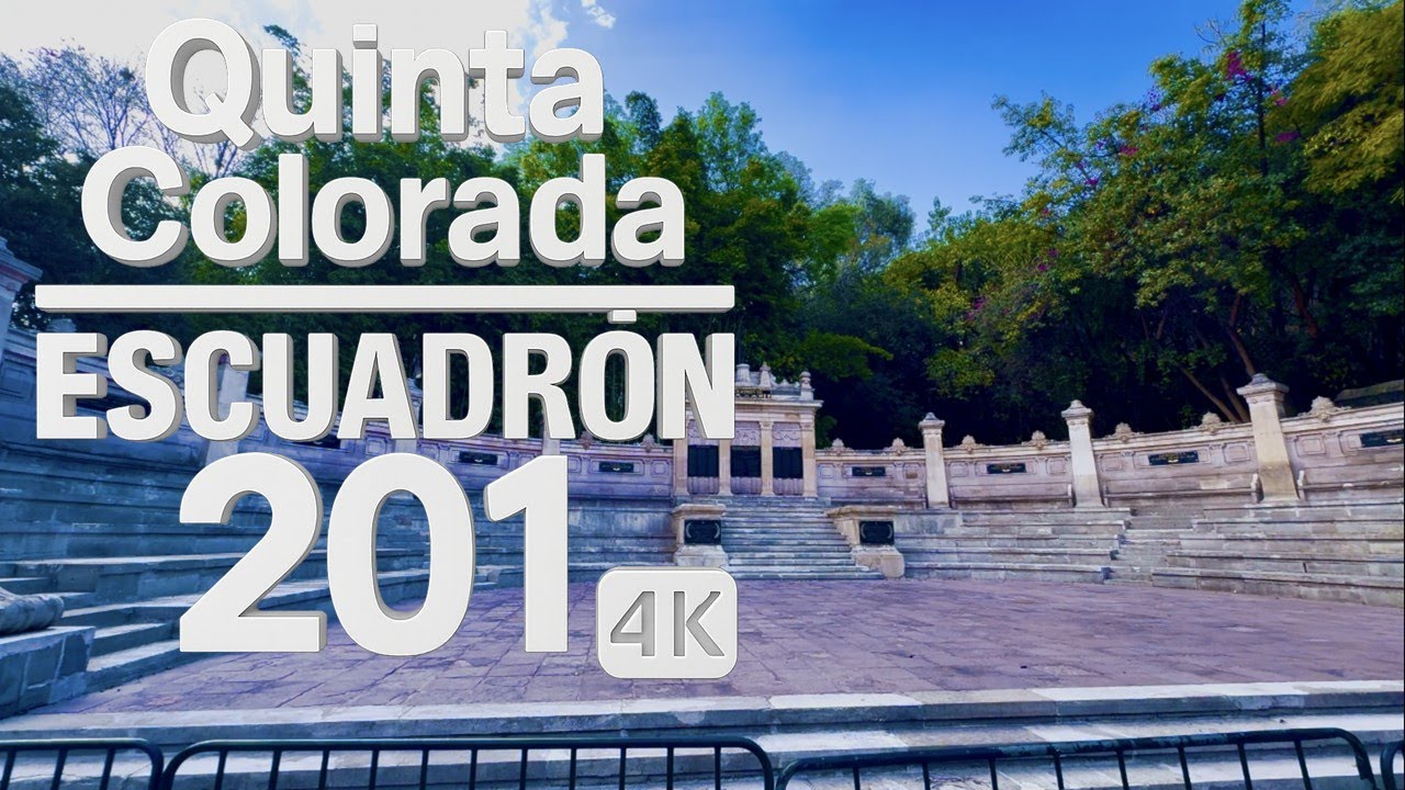 Quinta Colorada  y el Tribuna Monumental dedicado al Escuadrón 201