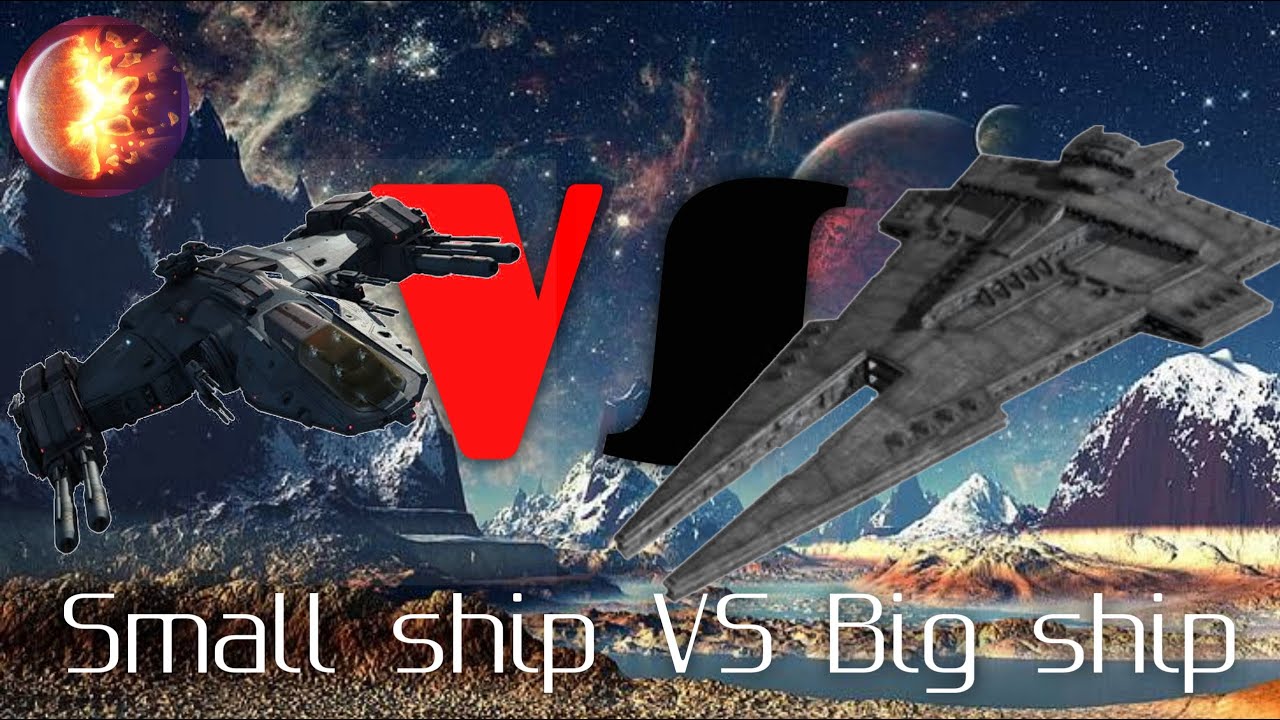 Solar smash 2d - BIG SHIP VS SMALL SHIP.