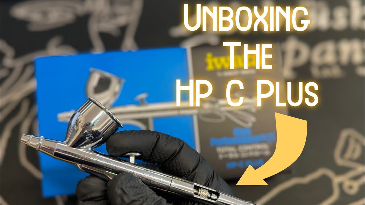 Unboxing the Iwata HP C Plus