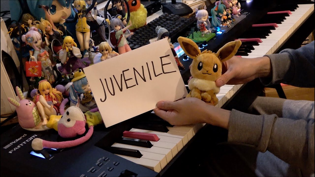【ピアノ】「JUVENILE」を弾いてみた【ポケモン feat. 初音ミク】