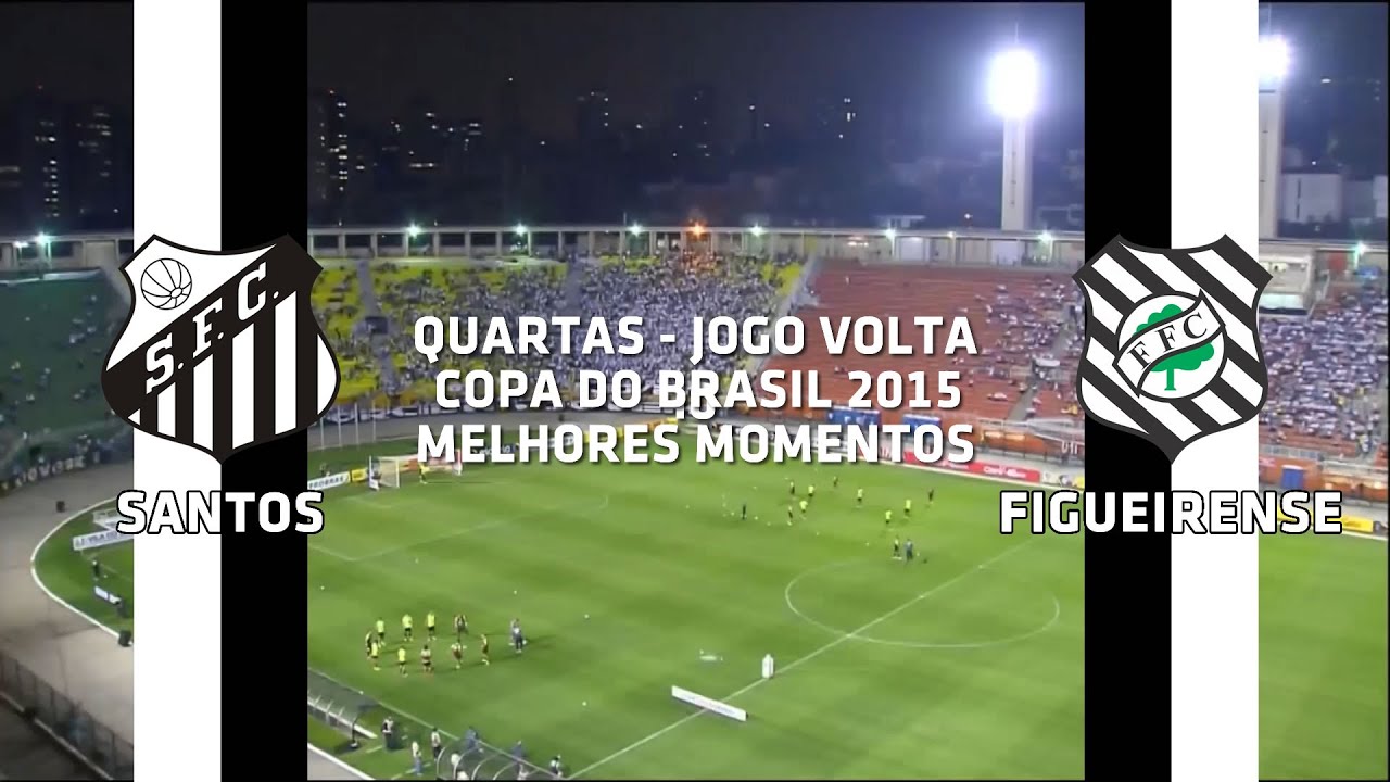 Melhores Momentos - Santos 3 x 2 Figueirense - Copa do Brasil - 01/10/2015
