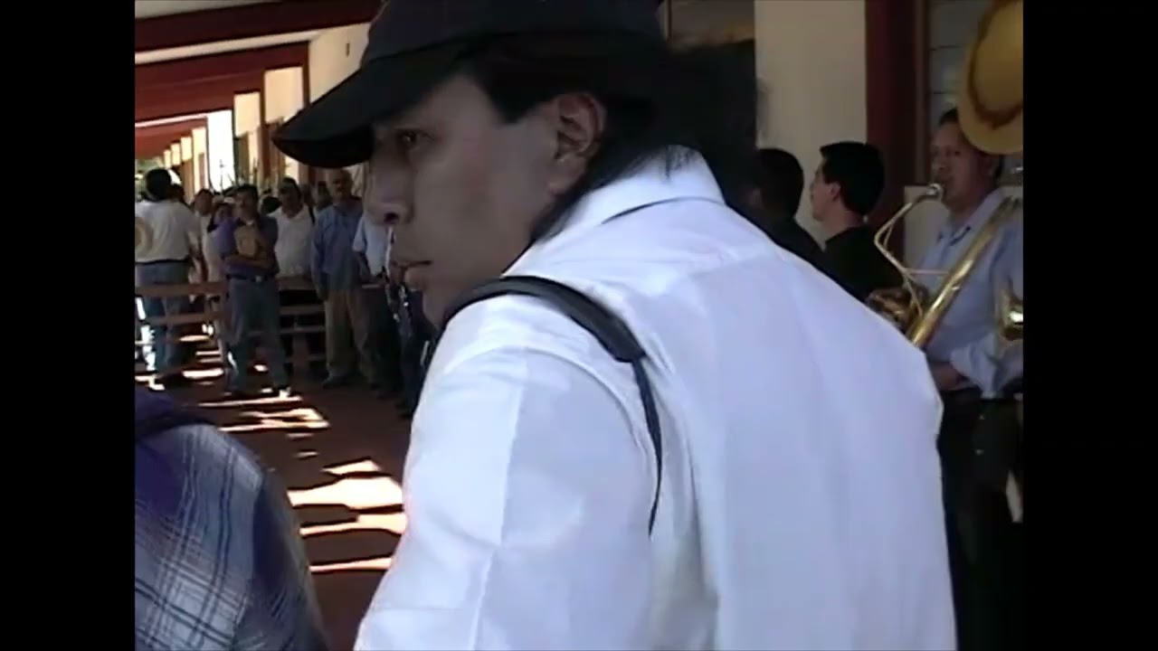 2003 Bienvenida a la banda de musica de San Baltazar Yatzachi El Alto a la fiesta patronal YEB