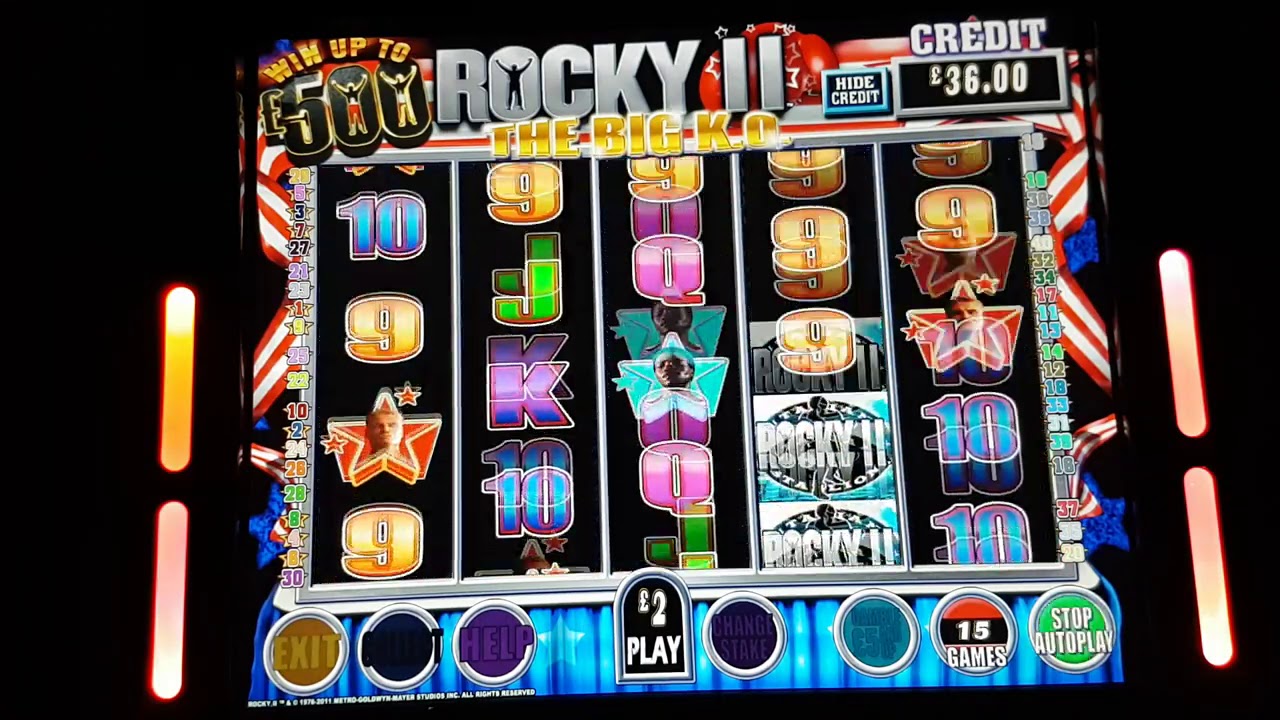£500 jackpot Rocky 2