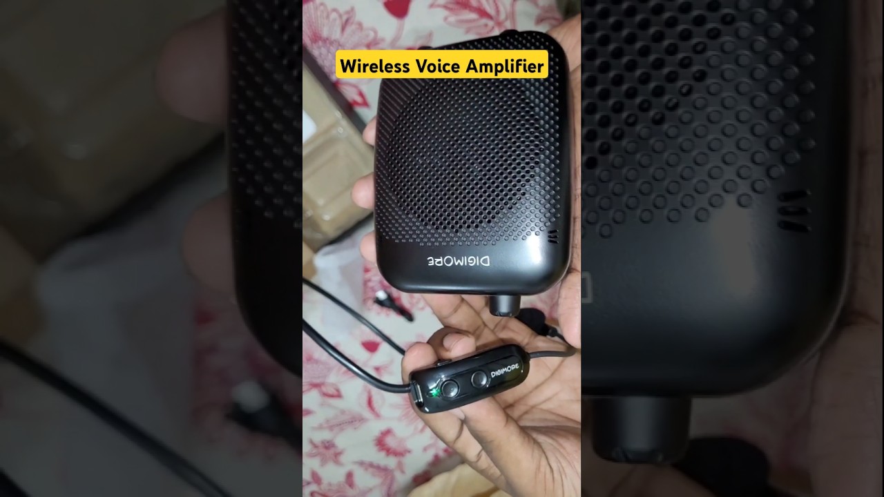 DIGIMORE Wireless Voice Amplifier&nbsp;for Teachers with Bluetooth #unboxing #review