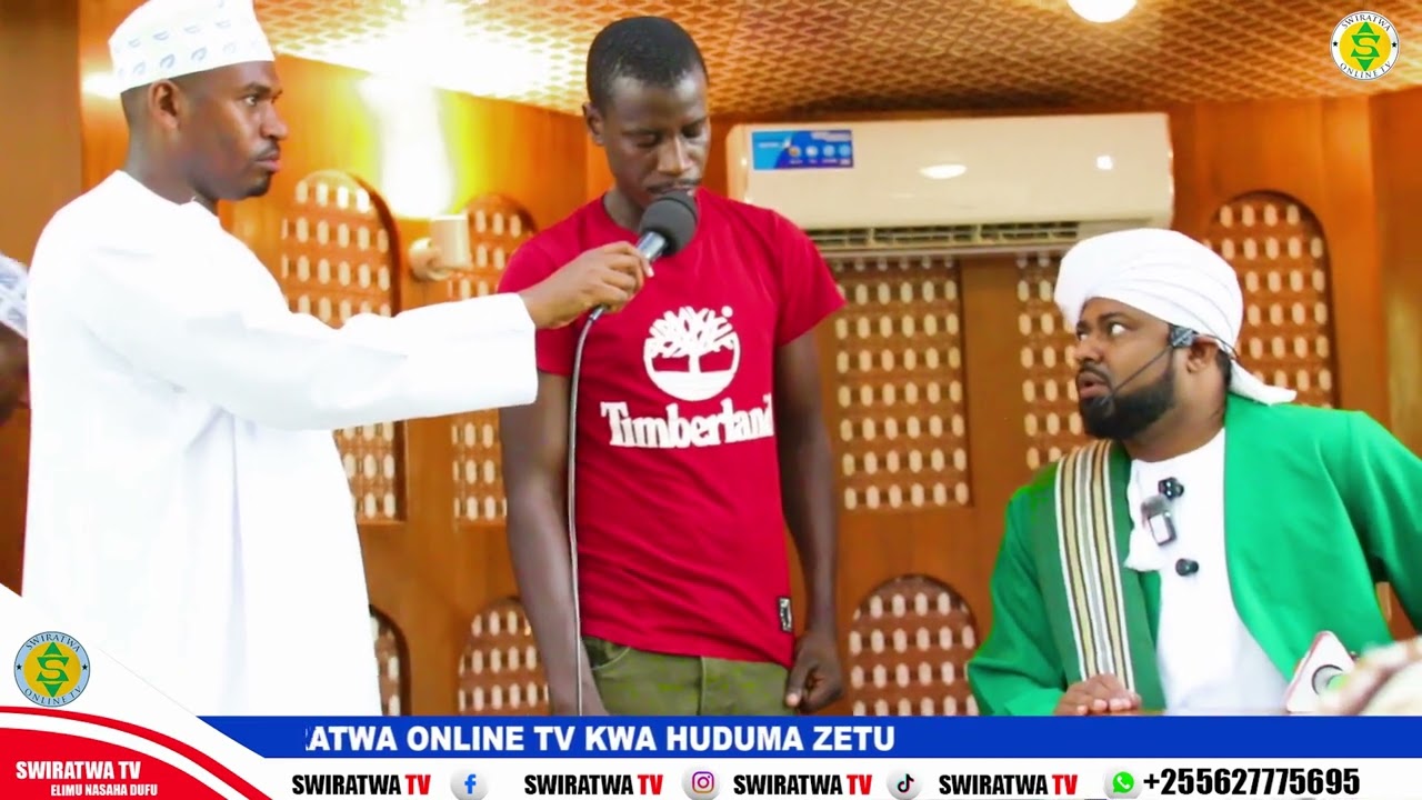 KIJANA ASILIMISHWA NA SEHIKH SHARIF ALHATIMY NA KUCHAGUA JINA LA SHEIKH MUHAMMAD - ZANZIBAR