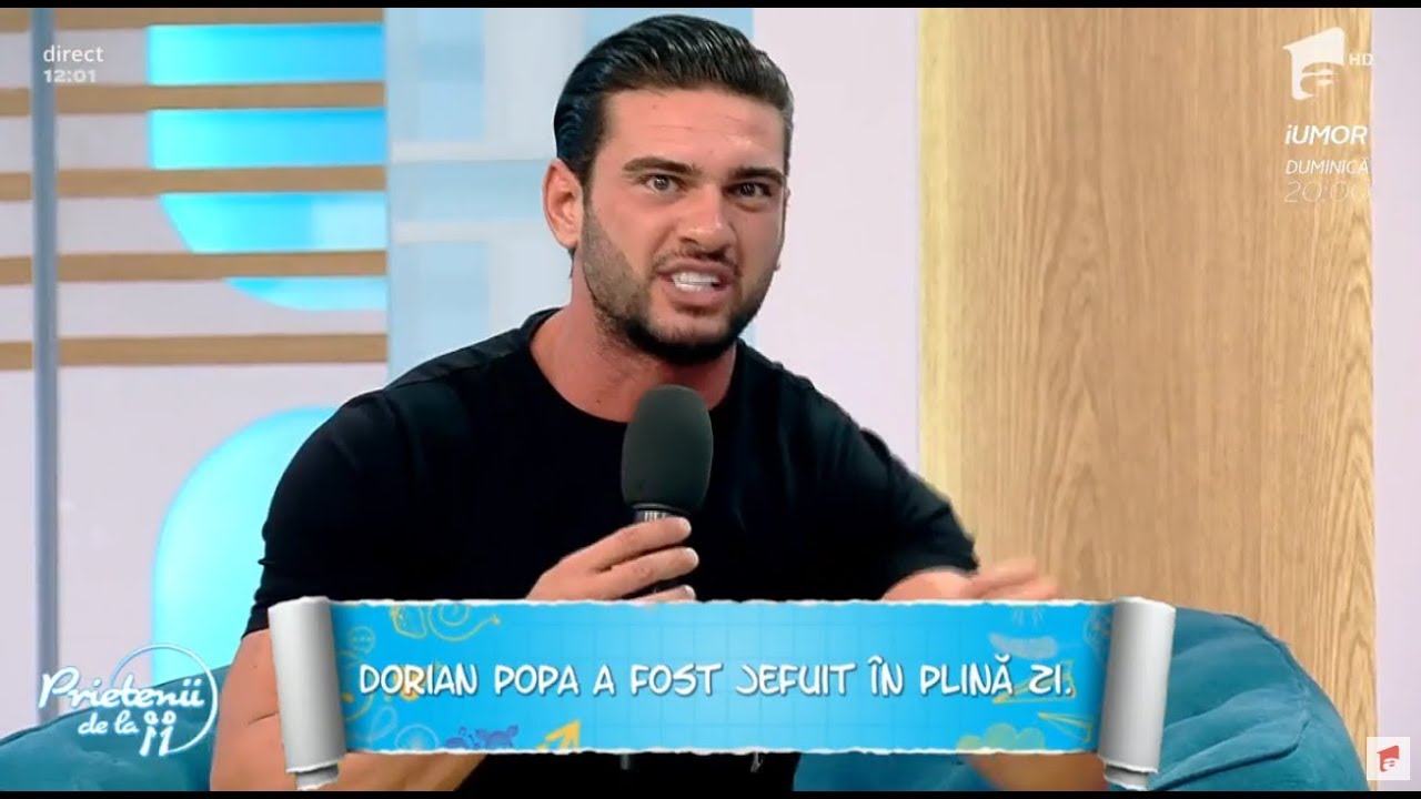 Dorian Popa a fost jefuit în plină zi: ”Mi-a luat inclusiv pistolul. Voi oferi o recompensă!”