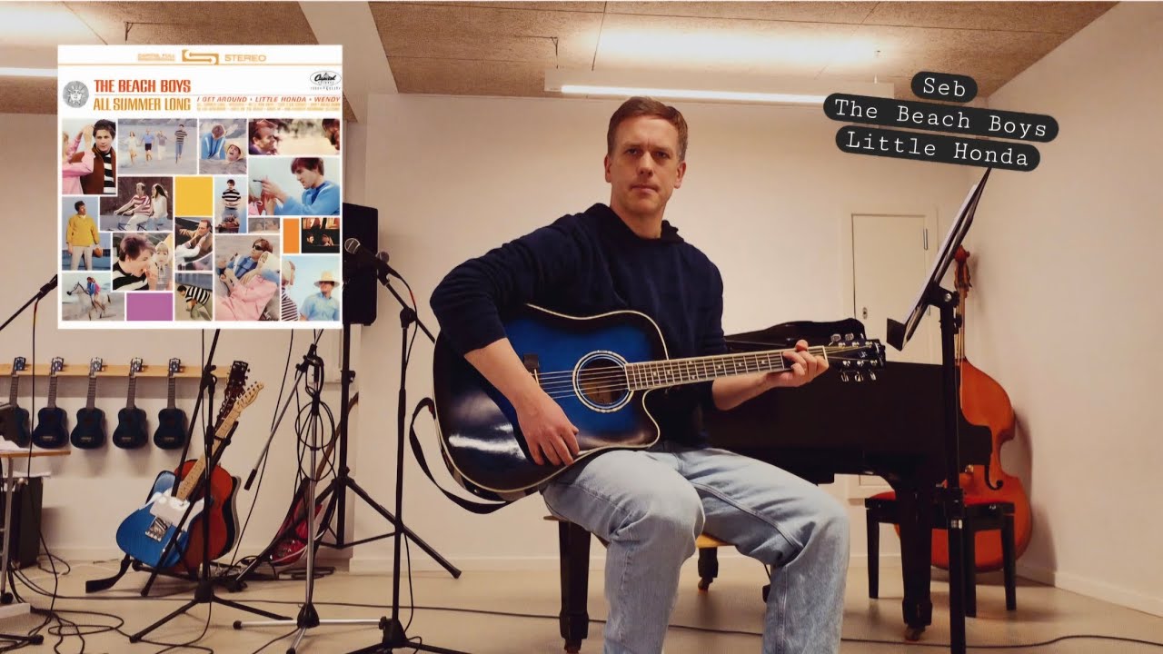 Seb / The Sardives - The Beach Boys - Little Honda #guitarcover #beachboys #60smusic #acousticcover 