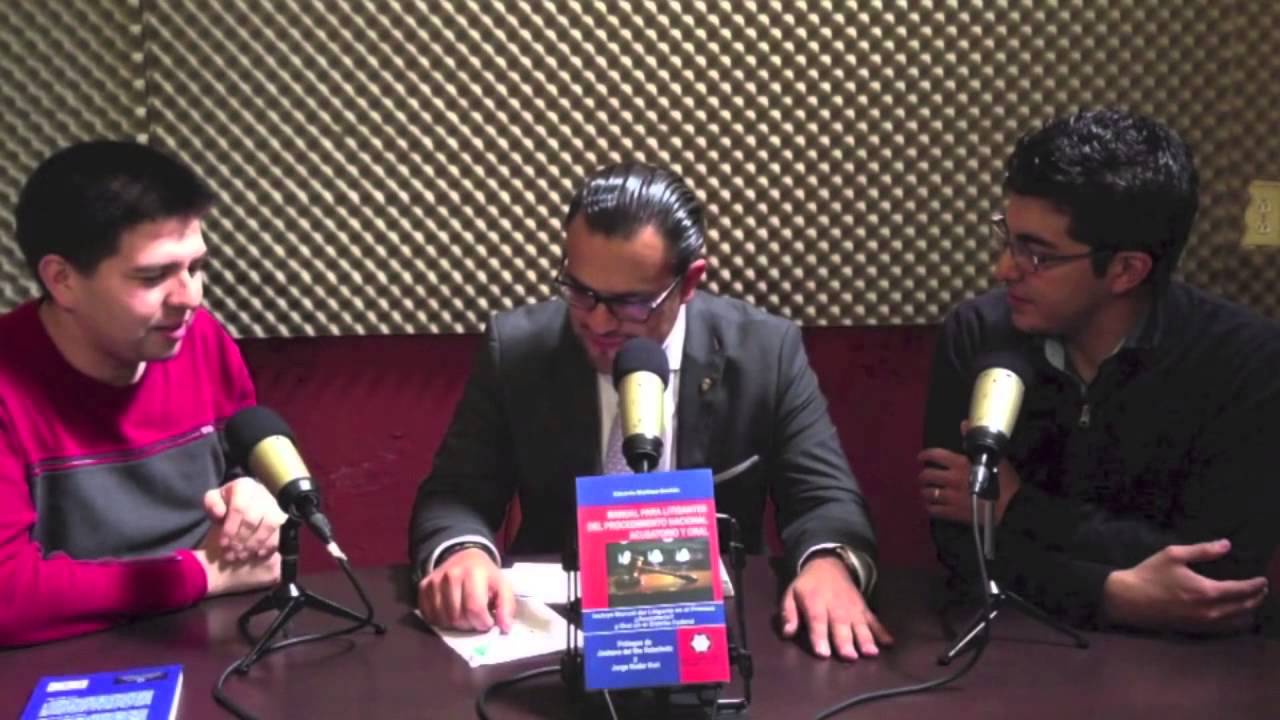 Manual para litigantes del procedimiento nacional acusatorio y oral con Eduardo Martínez Batida