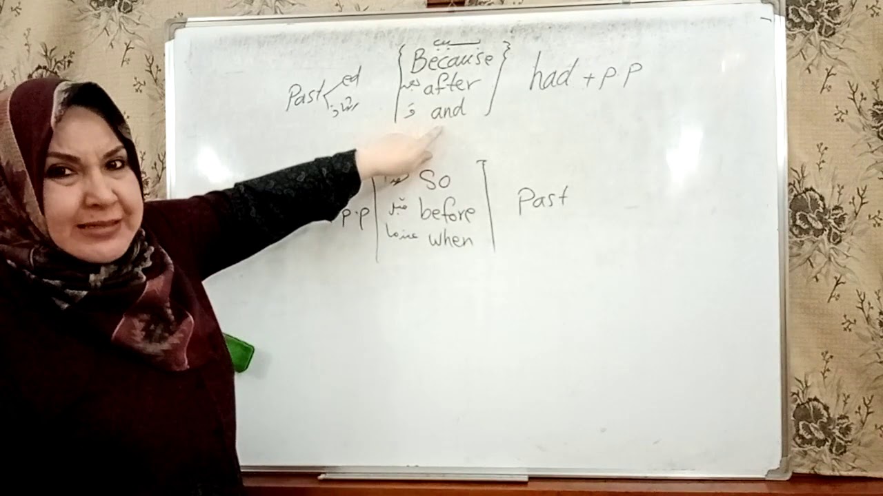 past perfect // الوحدة الخامسة الموضوع الرابع