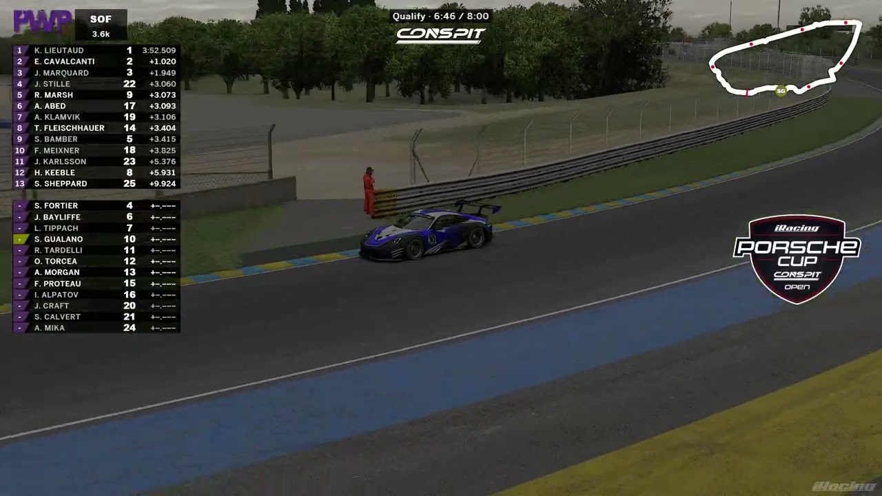 iRacing Porsche Cup by CONSPIT | 2026 S1 Week 5 | Le Mans