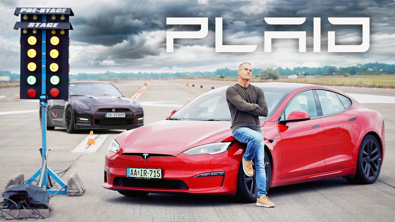 Model S PLAID vs GTR VENOM – DRAG RACE és bemutató