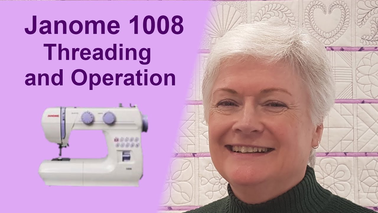 Janome 1008 | Threading and Operation