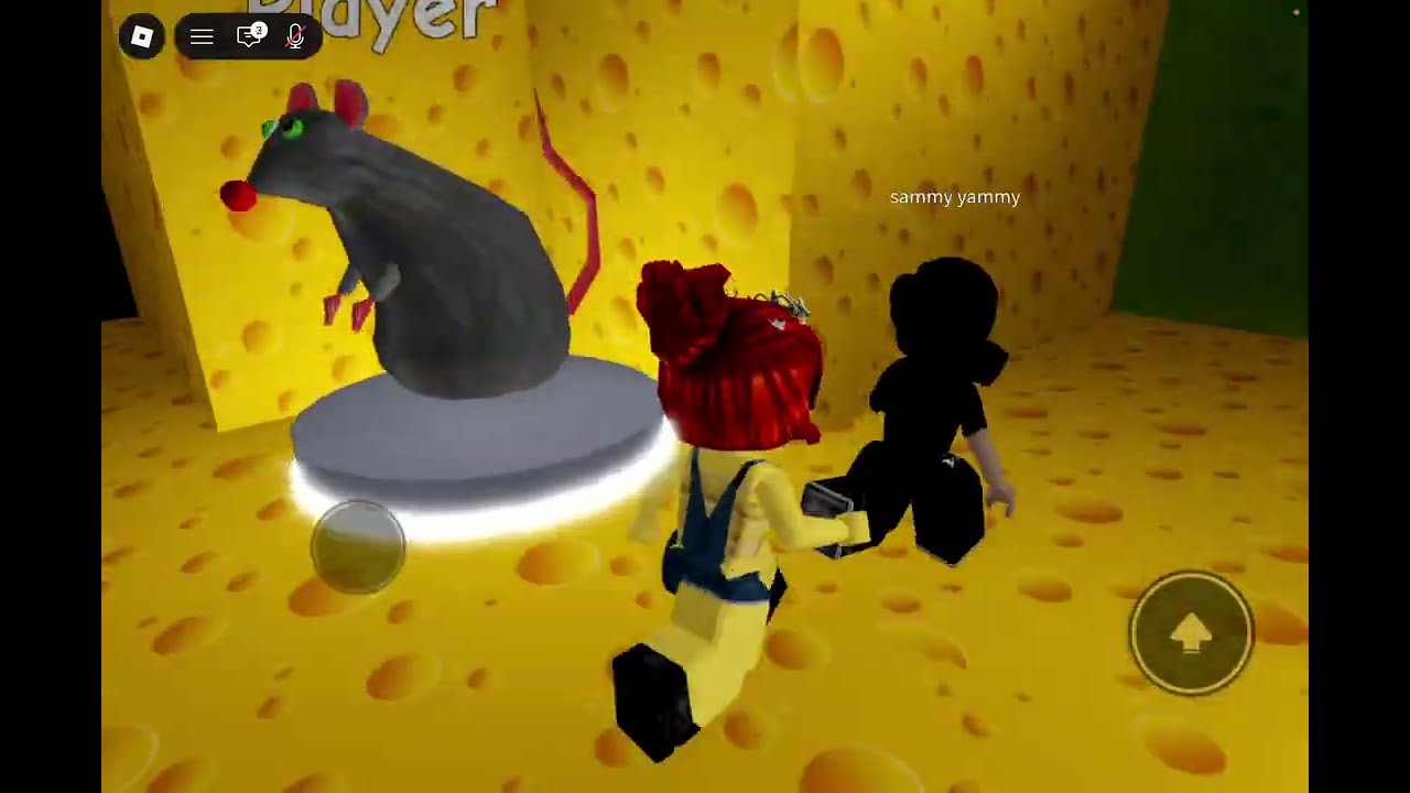 PLAYING THE CHEESE ESCAPE HORROR WITH ￼@Hearts4_Samie ! #horror #cheeseescape #roblox